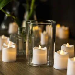 VIAMAJA Lys Og Led|Led Bloklys<20 pak små LED bloklys