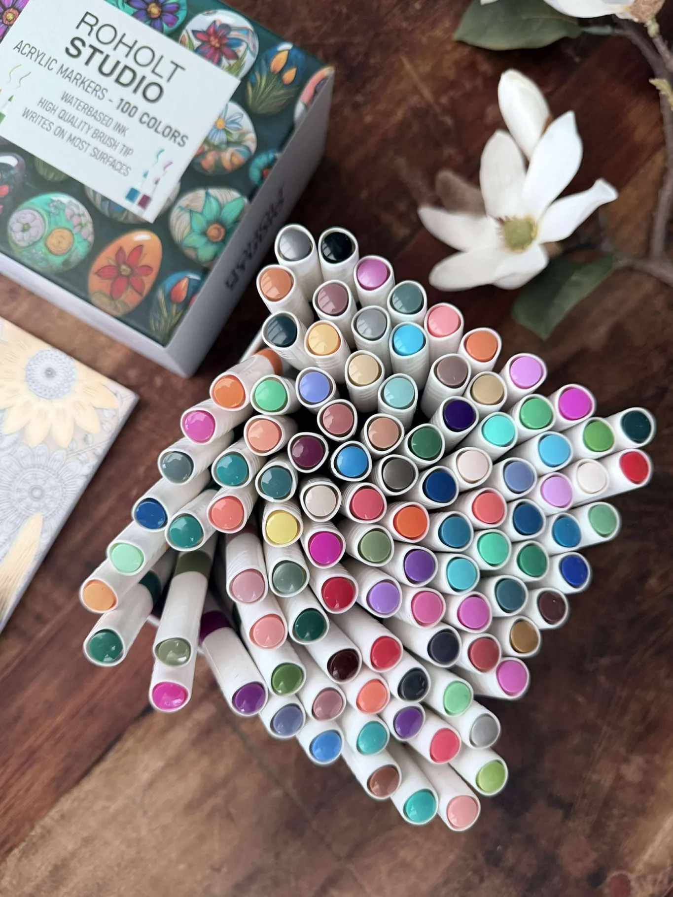 VIAMAJA Tegneartikler|Art Therapy<Akryl Markers - 100 stk. God til stenmaling