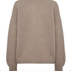 VIAMAJA Cardigans<Alpaca cardigan Depeche - Sand