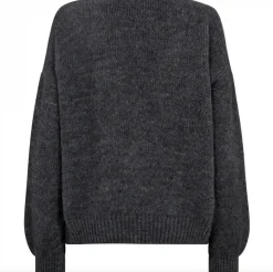 VIAMAJA Cardigans<Alpaca cardigan Depeche - Grey Melange