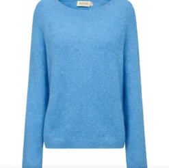 VIAMAJA Strik<Alpacha strik Depeche - Jeans blue