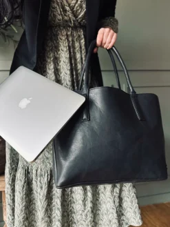 VIAMAJA Computertasker|Læder Tasker<Arbejdstaske / shopper – Soft leather