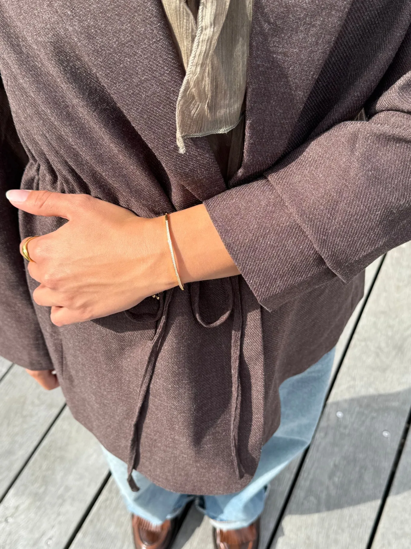 VIAMAJA Armbånd<Armbånd Alba forgyldt