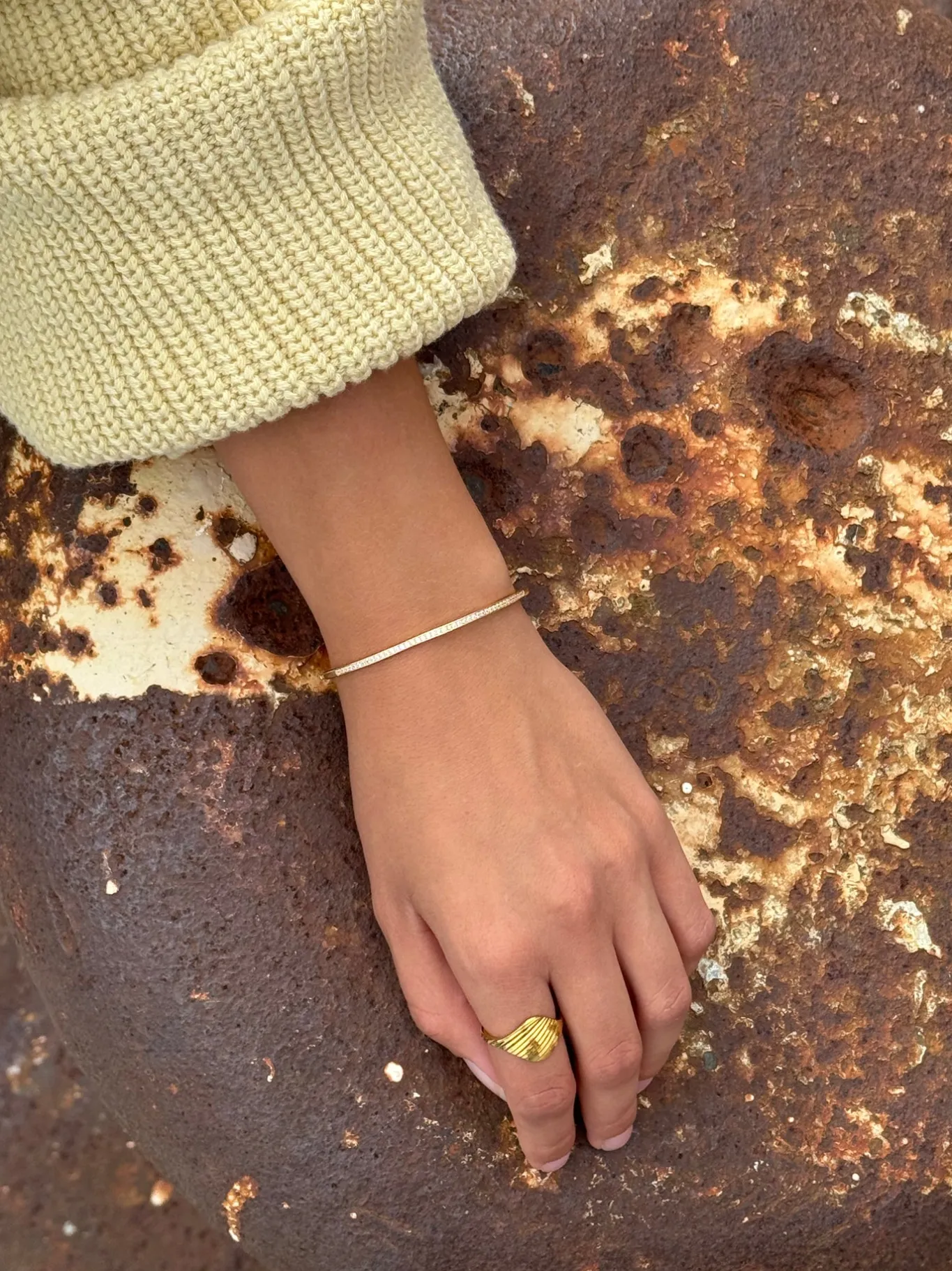 VIAMAJA Armbånd<Armbånd Alba forgyldt