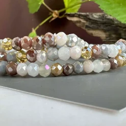 VIAMAJA Armbånd<Armbånd ANNA Nature - Sæt med 3 stk