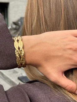 VIAMAJA Armbånd|Armringe<Armbånd Bangle - Malibu forgyldt