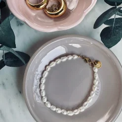 VIAMAJA Armbånd|Vandfaste Smykker<Armbånd Beate forgyldt - Vandfast