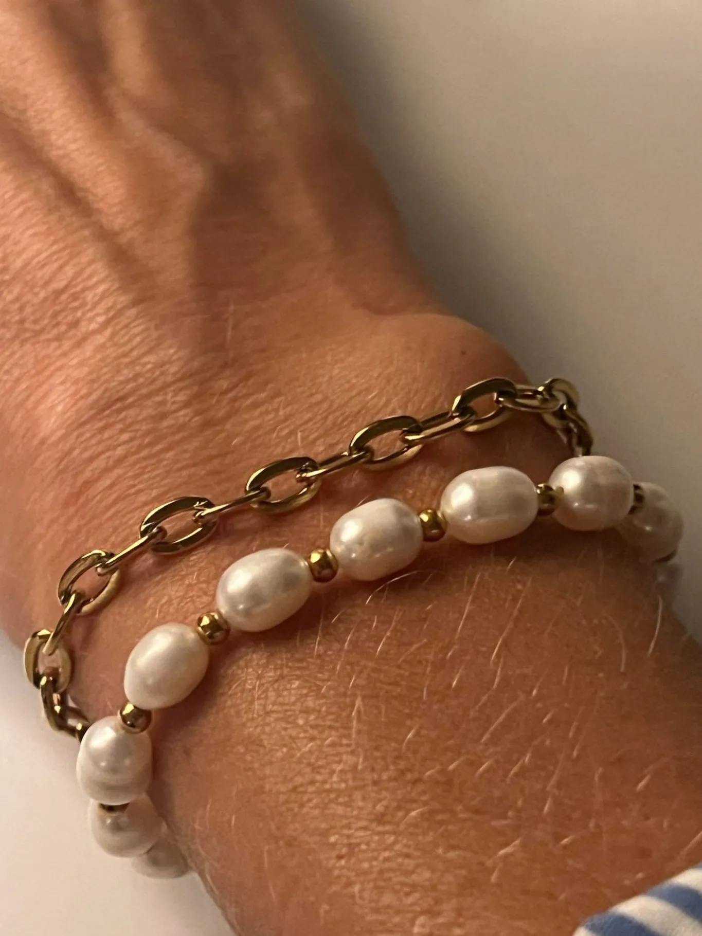 VIAMAJA Armbånd|Vandfaste Smykker<Armbånd Bianca - Vandfast