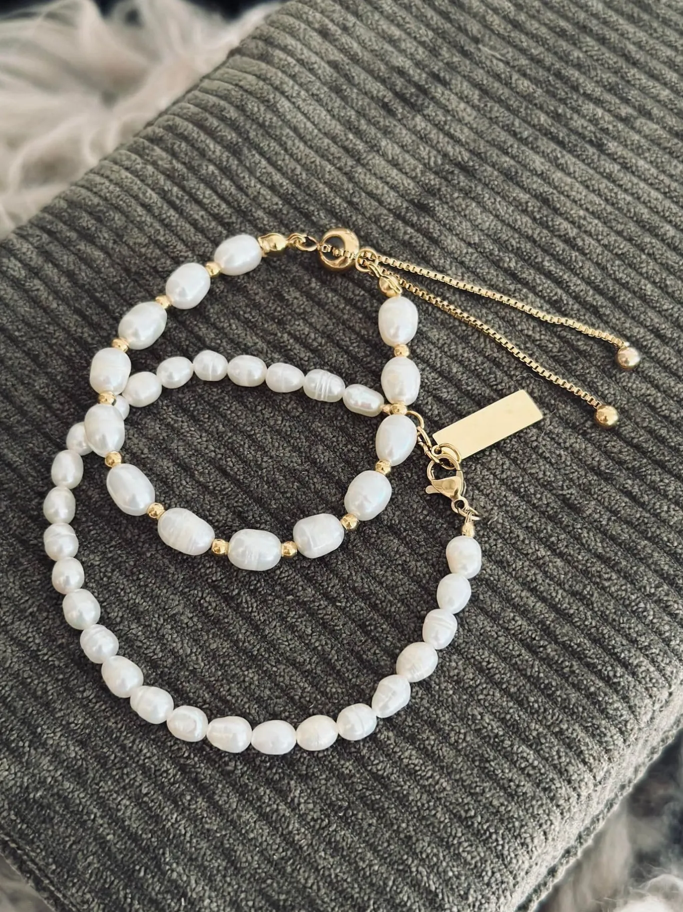 VIAMAJA Armbånd|Vandfaste Smykker<Armbånd Bianca - Vandfast