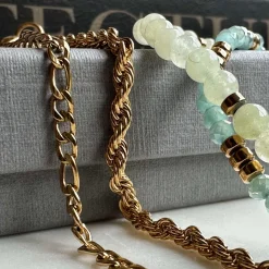 VIAMAJA Armbånd<Armbånd Erika Jade - Sæt med 4 armbånd