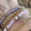 VIAMAJA Armbånd<Armbånd Erika lavendel - Sæt med 4 armbånd