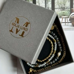 VIAMAJA Armbånd<Armbånd Erika Stone - Sæt med 4 armbånd