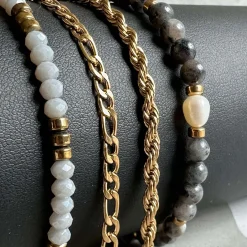 VIAMAJA Armbånd<Armbånd Erika Stone - Sæt med 4 armbånd