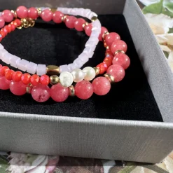 VIAMAJA Armbånd<Armbånd GISELE Coral – Sæt med 3 stk