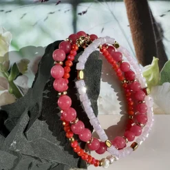 VIAMAJA Armbånd<Armbånd GISELE Coral – Sæt med 3 stk