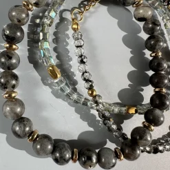 VIAMAJA Armbånd<Armbånd GISELE grey – Sæt med 3 stk