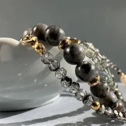 VIAMAJA Armbånd<Armbånd GISELE grey – Sæt med 3 stk