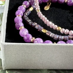 VIAMAJA Armbånd<Armbånd GISELE Lavendel – Sæt med 3 stk