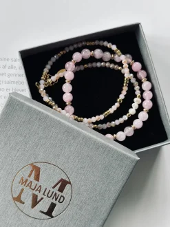VIAMAJA Armbånd<Armbånd GISELE Rose – Sæt med 3 stk