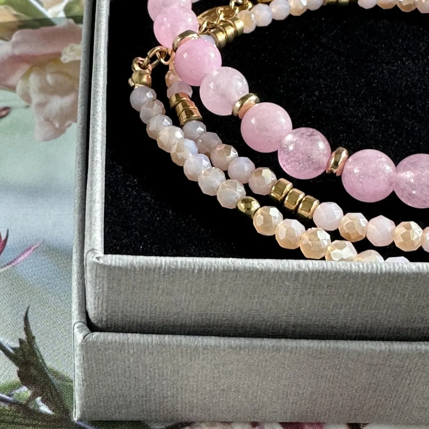 VIAMAJA Armbånd<Armbånd GISELE Rose – Sæt med 3 stk