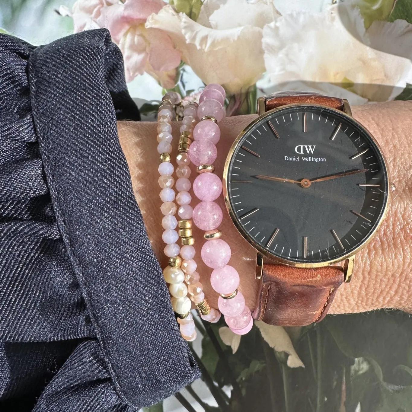 VIAMAJA Armbånd<Armbånd GISELE Rose – Sæt med 3 stk