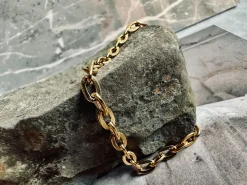 VIAMAJA Armbånd|Vandfaste Smykker<Armbånd Jayda 18K forgyldt - Vandfast
