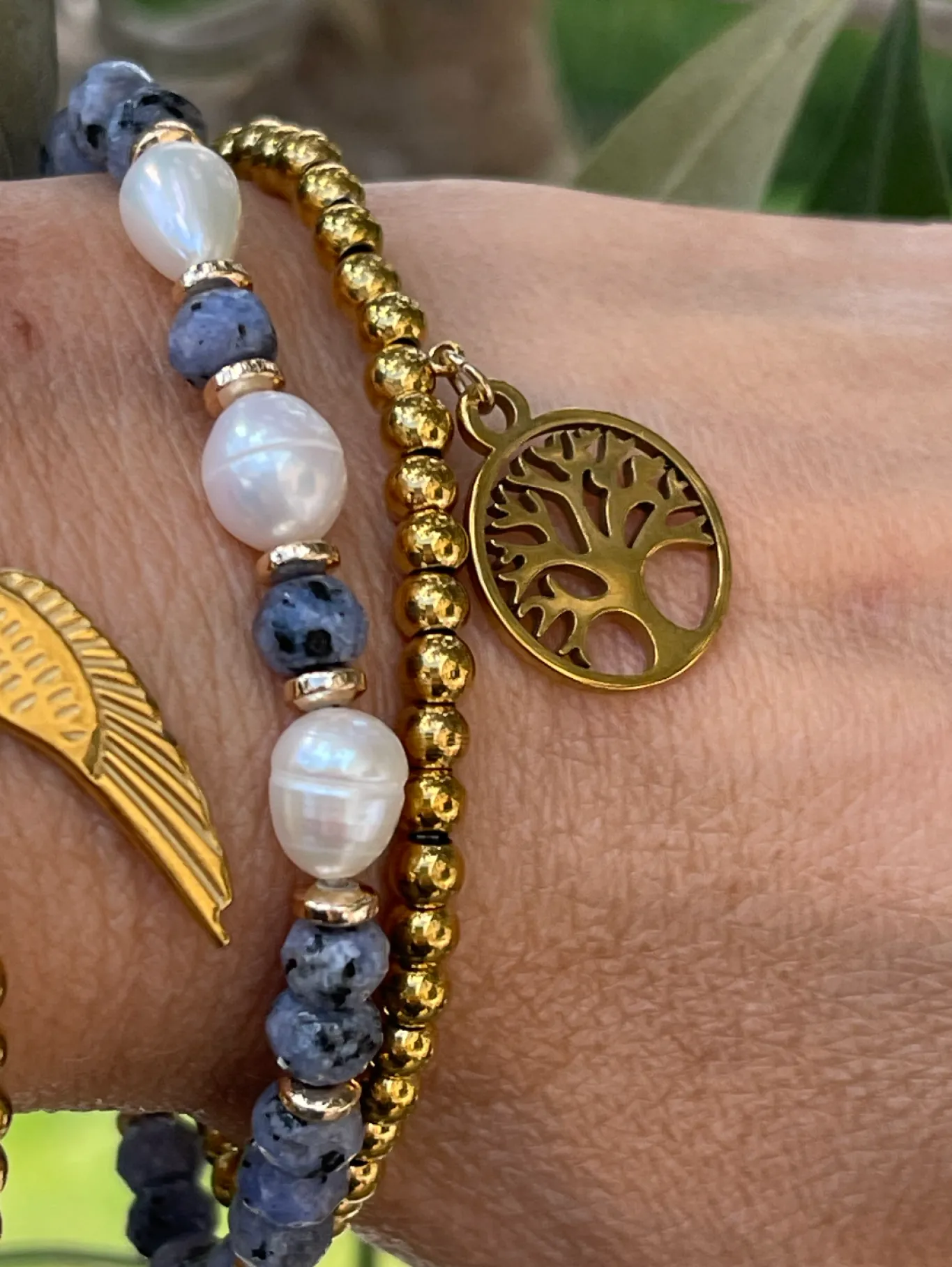 VIAMAJA Armbånd<Armbånd Juliane - Blue mix