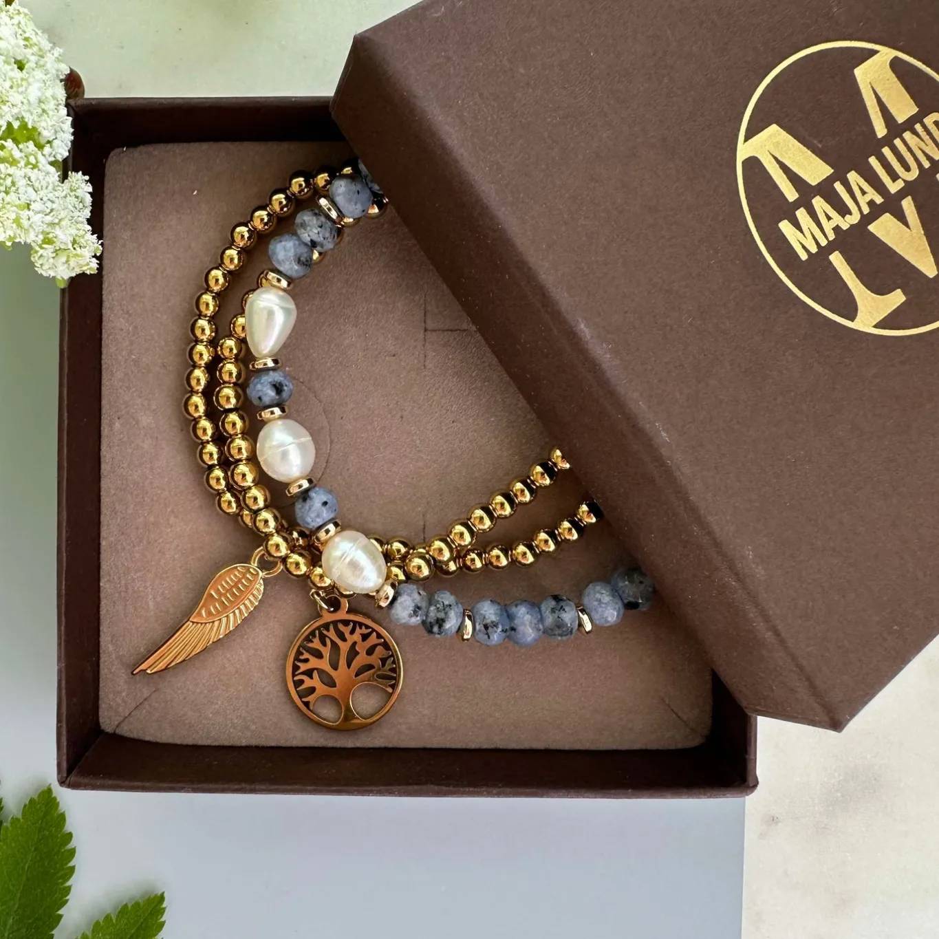 VIAMAJA Armbånd<Armbånd Juliane - Blue mix