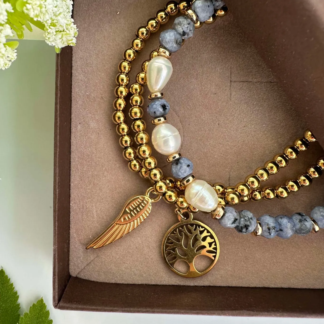 VIAMAJA Armbånd<Armbånd Juliane - Blue mix