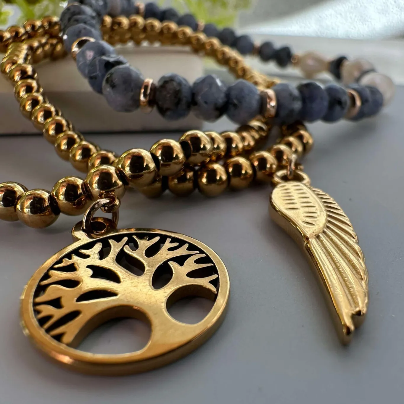 VIAMAJA Armbånd<Armbånd Juliane - Blue mix