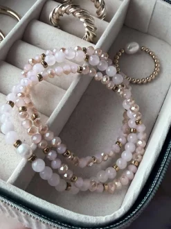 VIAMAJA Armbånd<Armbånd Leah Soft Rose – Sæt med 3 stk