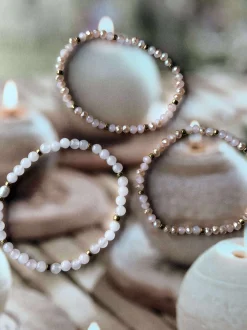 VIAMAJA Armbånd<Armbånd Leah Soft Rose – Sæt med 3 stk