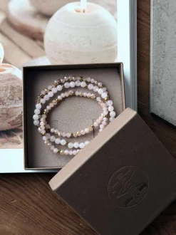 VIAMAJA Armbånd<Armbånd Leah Soft Rose – Sæt med 3 stk