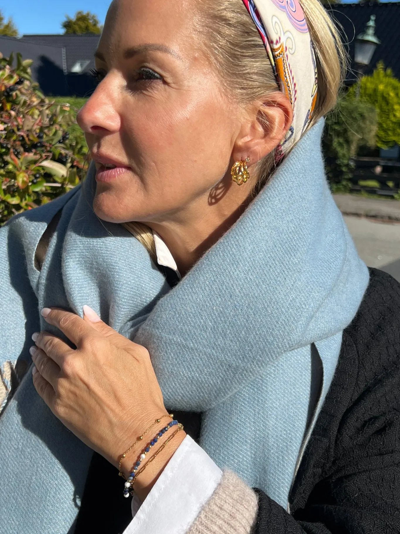 VIAMAJA Halskæder|Vandfaste Smykker<Armbånd Lilja sæt med 3 stk - Ægte ferskvandsperler