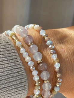VIAMAJA Armbånd<Armbånd Luna Blush Mix – Sæt med 3 stk