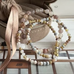 VIAMAJA Armbånd<Armbånd Luna Blush Mix – Sæt med 3 stk