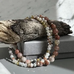 VIAMAJA Armbånd<Armbånd Luna Natur – Sæt med 3 stk