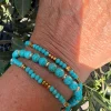 VIAMAJA Armbånd<Armbånd Luna Turkis – Sæt med 3 stk