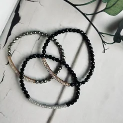 VIAMAJA Armbånd<Armbånd Maja PYRIT m. forgyldt sterling silver