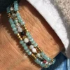 VIAMAJA Armbånd|Vandfaste Smykker<Armbånd Marika Aqua- Sæt med 3 stk