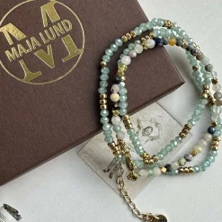 VIAMAJA Armbånd|Vandfaste Smykker<Armbånd Marika Aqua- Sæt med 3 stk