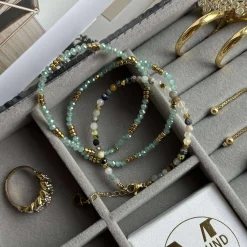 VIAMAJA Armbånd|Vandfaste Smykker<Armbånd Marika Aqua- Sæt med 3 stk