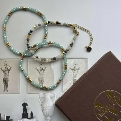 VIAMAJA Armbånd|Vandfaste Smykker<Armbånd Marika Aqua- Sæt med 3 stk