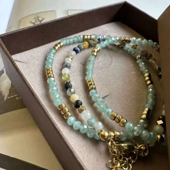 VIAMAJA Armbånd|Vandfaste Smykker<Armbånd Marika Aqua- Sæt med 3 stk
