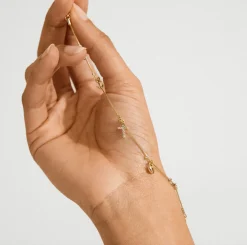 VIAMAJA Armbånd|Til Konfirmanden<Armbånd med vedhæng - forgyldt