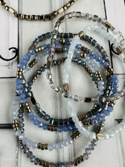 VIAMAJA Armbånd<Armbånd Merle – Blue mix 1.Stk