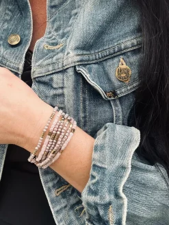 VIAMAJA Armbånd<Armbånd Merle – Lavendel mix 1.stk