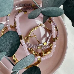 VIAMAJA Armbånd<Armbånd Merle – Lavendel mix 1.stk