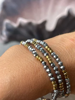 VIAMAJA Armbånd<Armbånd Merle – Sølvfarvet/Gylden 1.Stk
