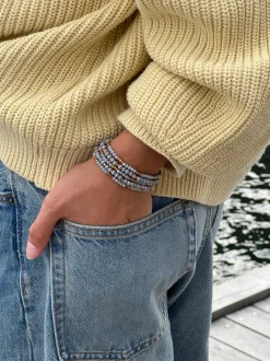 VIAMAJA Armbånd<Armbånd Merle Cool Stone - Sæt med 5 stk